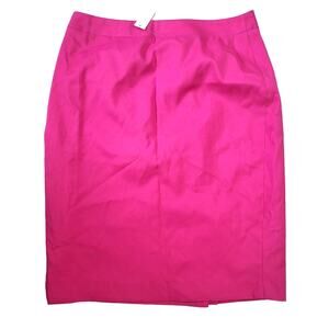 Vintage Emily Brand Women's Skirt in Fuchsia - Size 8